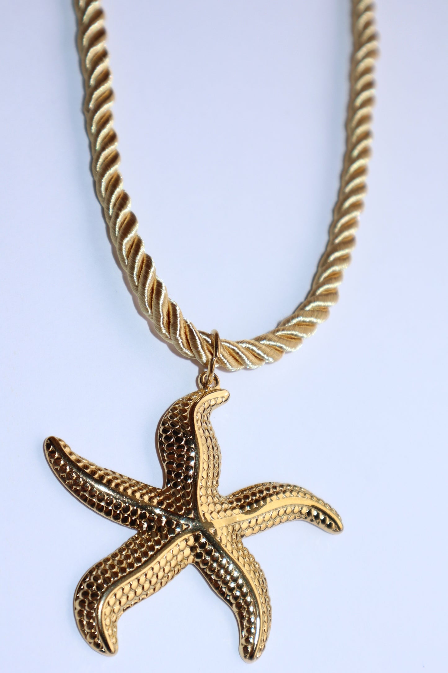Golden Starfish- Necklace