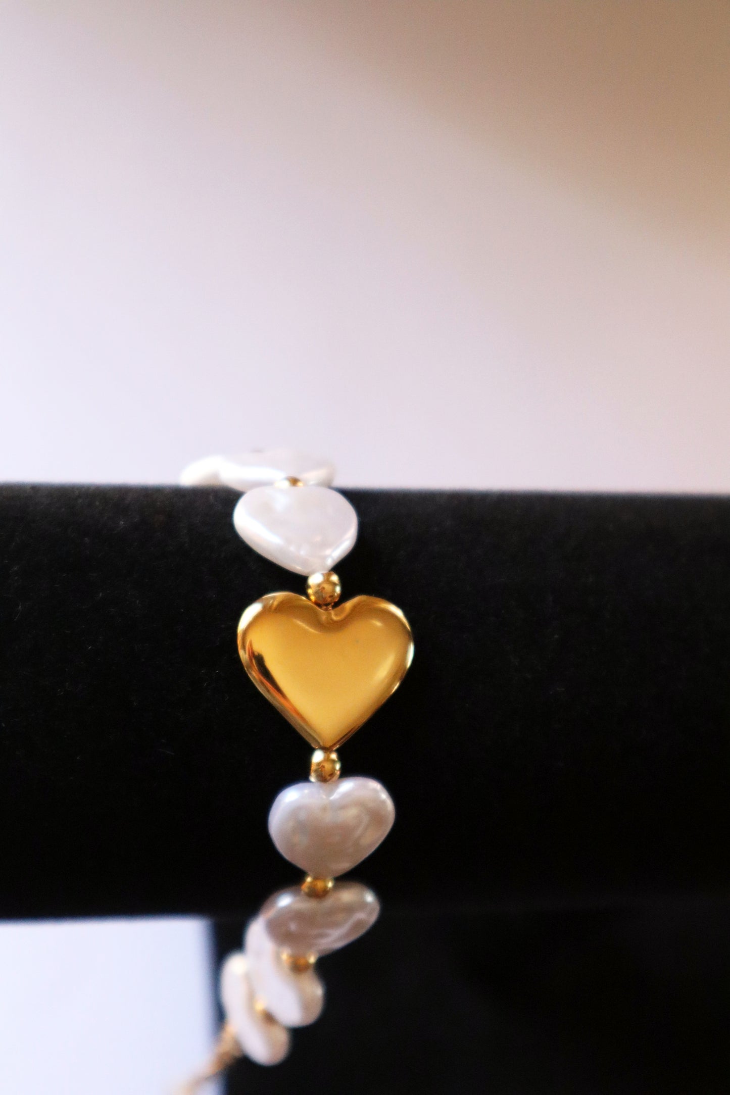 Pearl heart Bracelet
