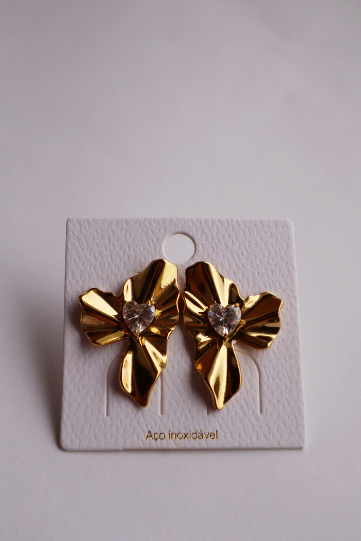 Heart Golden- Earrings