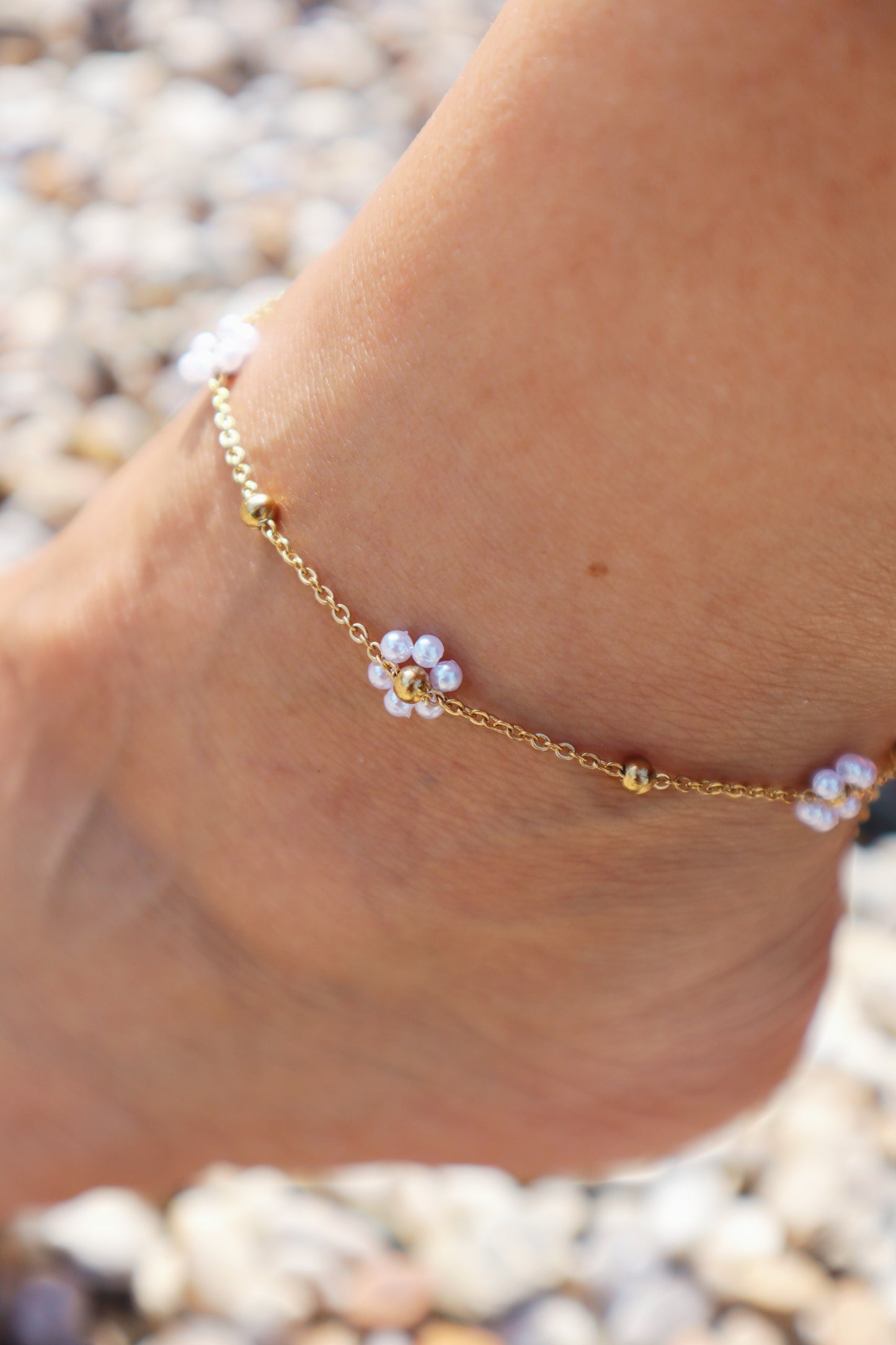 Flowers- Anklet