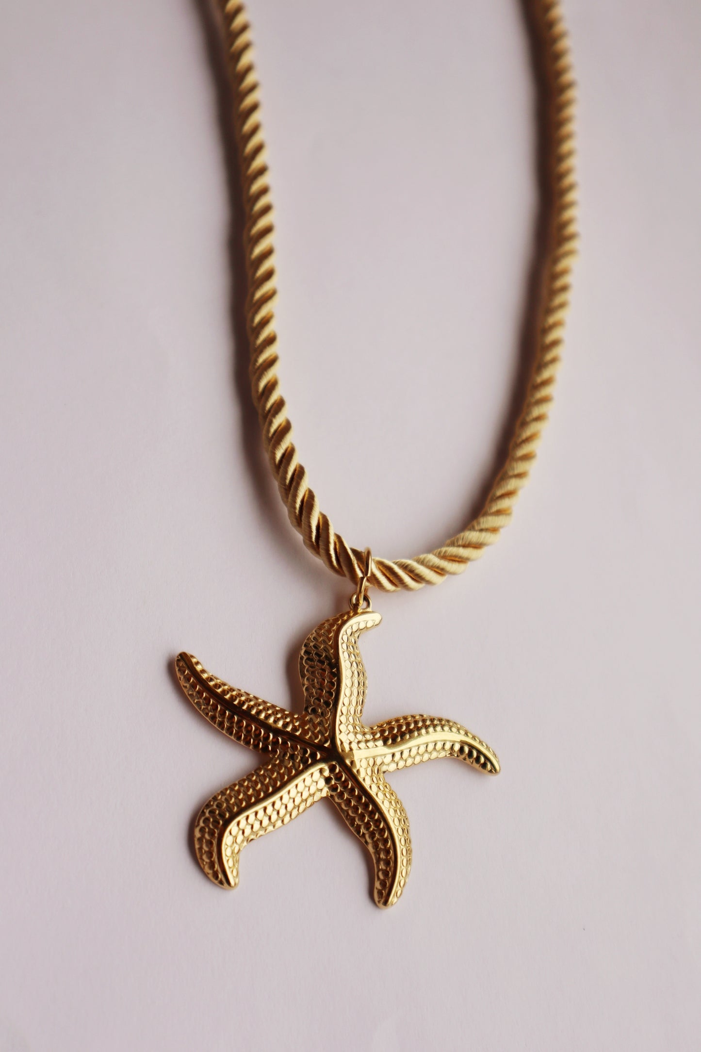 Golden Starfish- Necklace