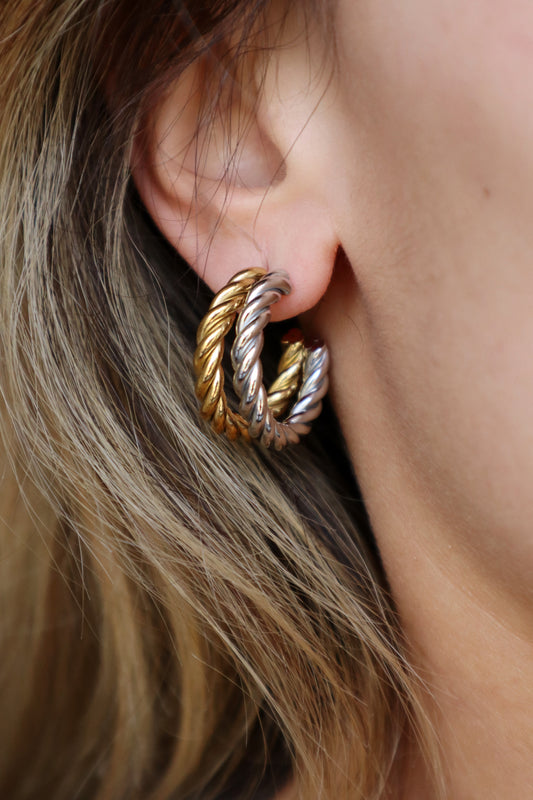 Twist Golden & Silver