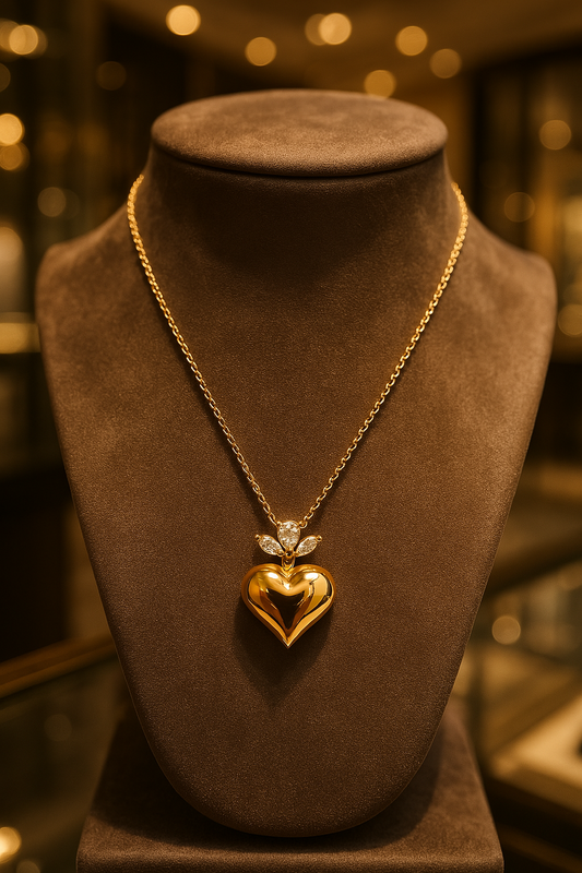 Crown Heart- Necklace 🤍